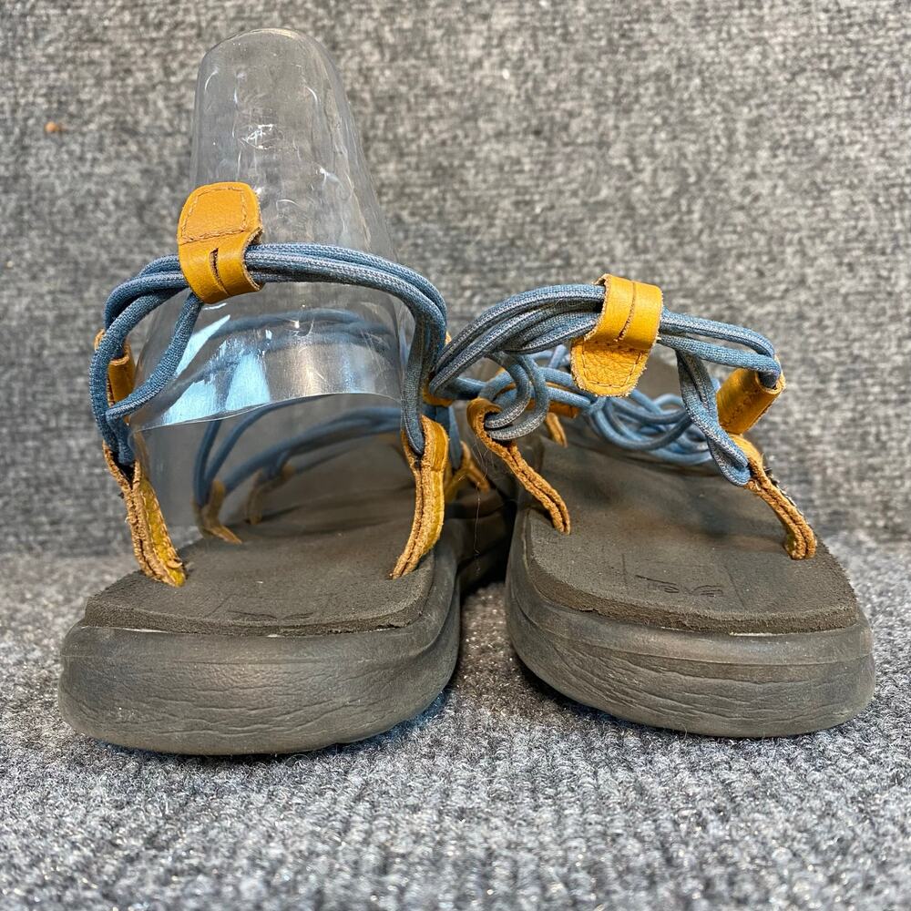 Teva Voya Infinity Sandals Womens 8 Blue Slip On Strappy Comfort Casual Boho - Picture 5 of 6